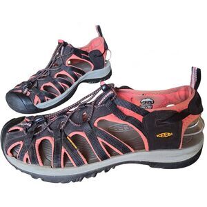 KEEN Whisper Waterproof Shadow Rose Sandal 7
